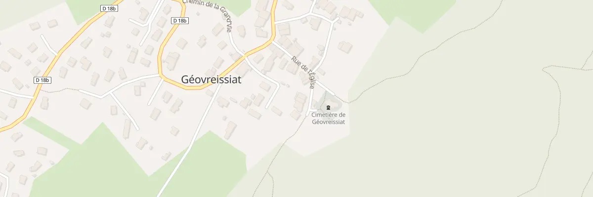 Plan du 136 Rue de l’Eglise à Béard-Géovreissiat