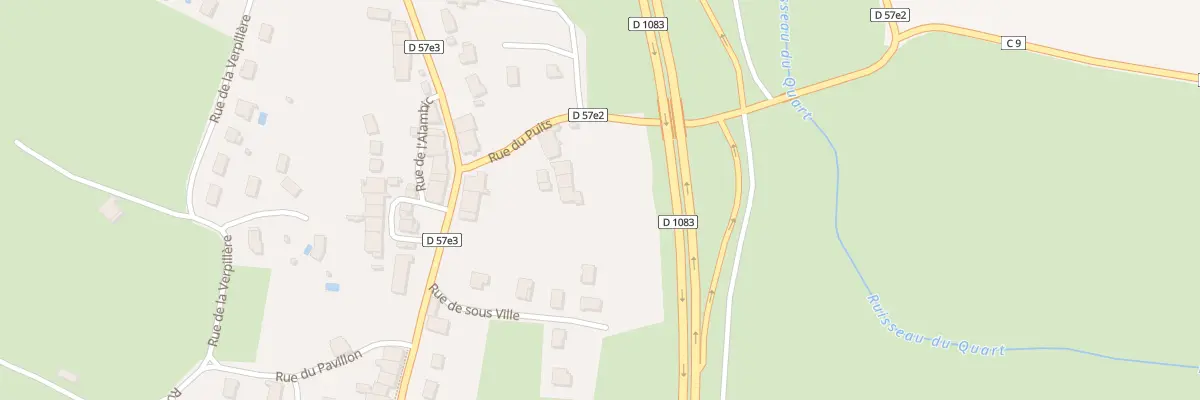 Plan du 95 Rue du Puits à Plainoiseau