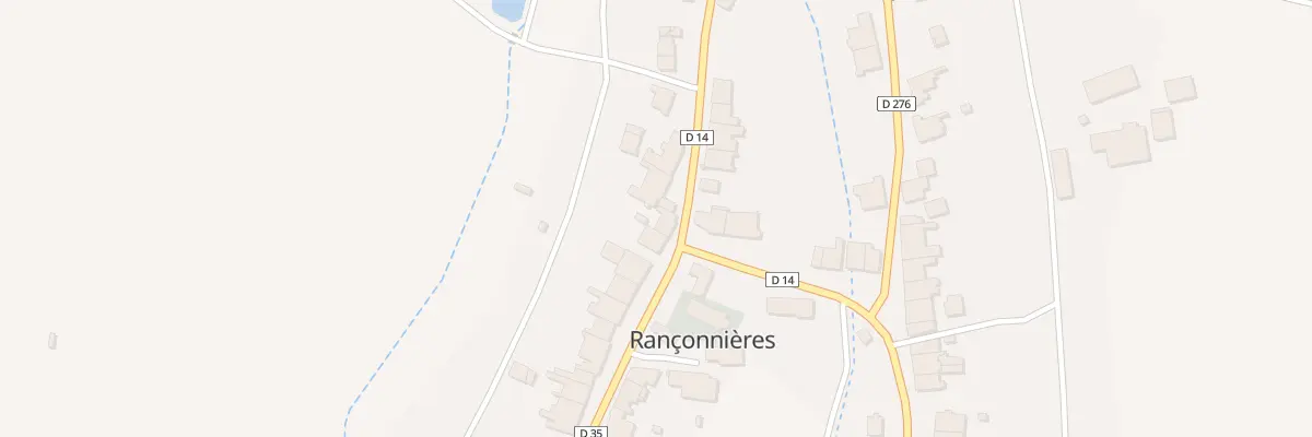 Plan du 2 Rue de la Liberation à Rançonnières