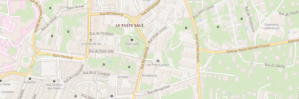 Plan du 6 Rue Richebourg à Lons-le-Saunier