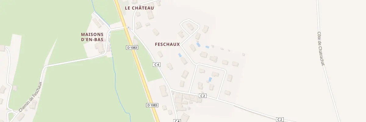 Plan du 145 Rue de la Blondelle à Villeneuve-sous-Pymont