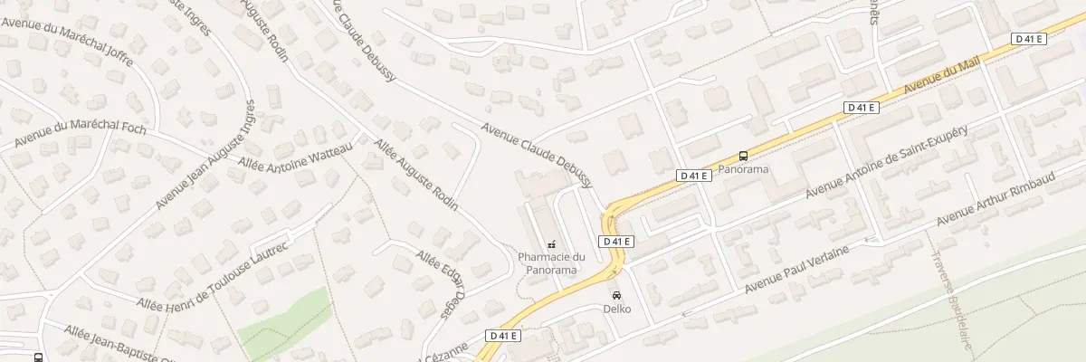 Plan du 74 Av Claude Debussy à Carnoux-en-Provence