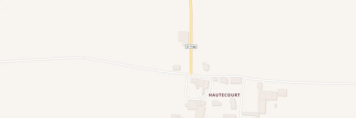 Plan du 1 Che des Roises à Abaucourt-Hautecourt