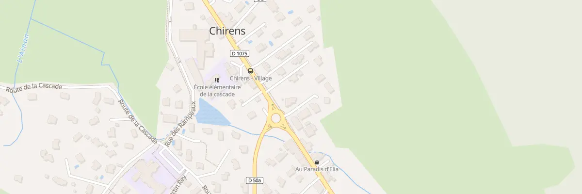 Plan du 21 Rte de Chartreuse à Chirens