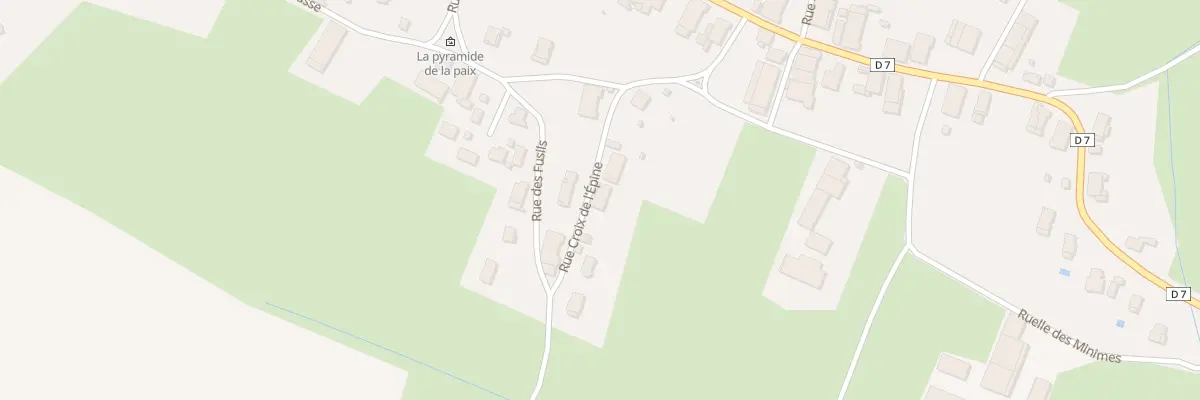 Plan du 8 Rue Croix de l’Epine à La Loye