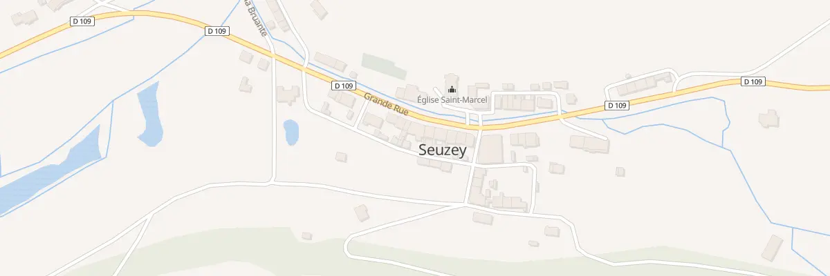 Plan du 22 Rue Grand Rue à Seuzey