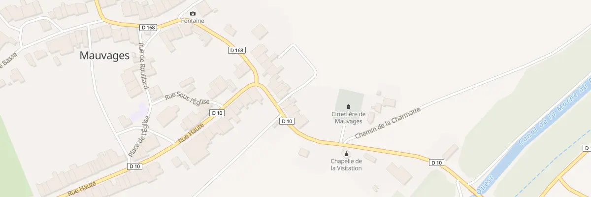 Plan du 19 Rue de la Crouee à Mauvages