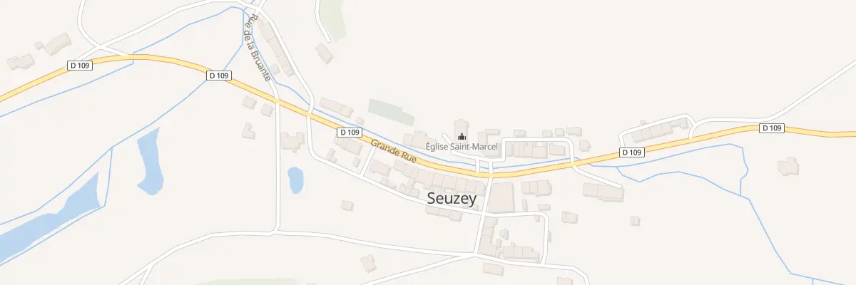 Plan du 9 Gr Grand Rue à Seuzey