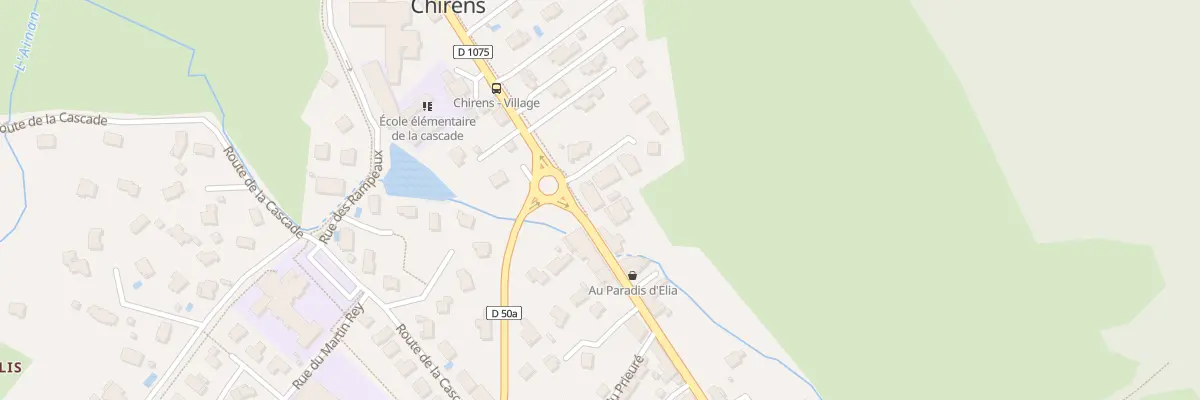 Plan du 53 Rte de Chartreuse à Chirens