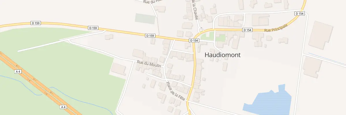 Plan du 4 Rue des Canards à Haudiomont