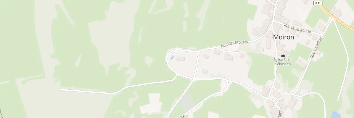 Plan du 15 Rue des Mollets à Moiron