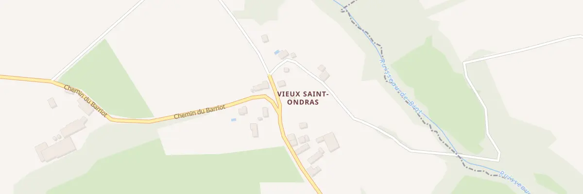 Plan du 971 Rte Vieux Saint Ondras à Saint-Ondras