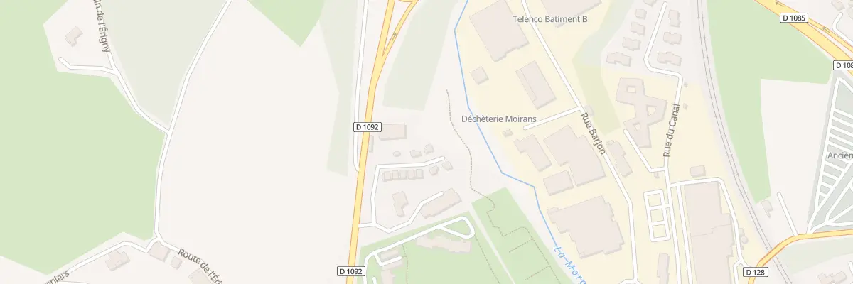 Plan du 9998 Rte de Voiron à Moirans