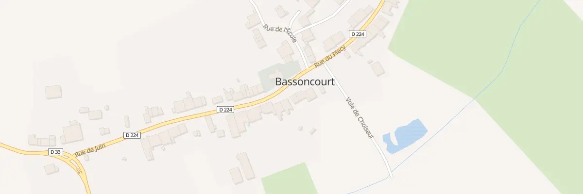 Plan du 5 Rue de Juin à Bassoncourt