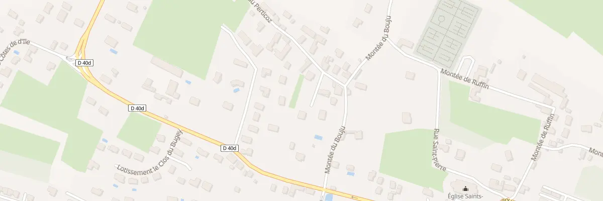 Plan du 5 Rte du Perticoz aux Avenières Veyrins-Thuellin