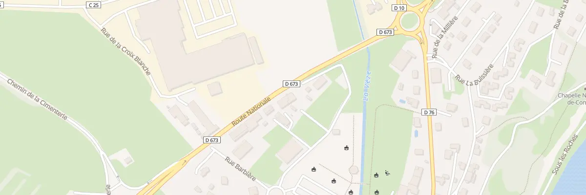 Plan du 5 Rue Thibert à Rochefort-sur-Nenon