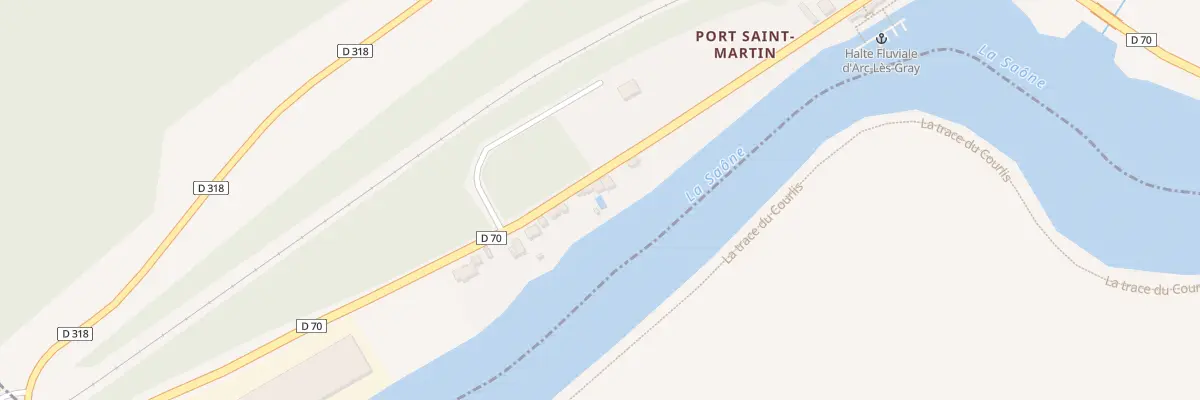 Plan du 1 Port Saint Martin à Arc-lès-Gray