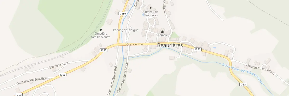 Plan du 5013 Le Village à Beaurières
