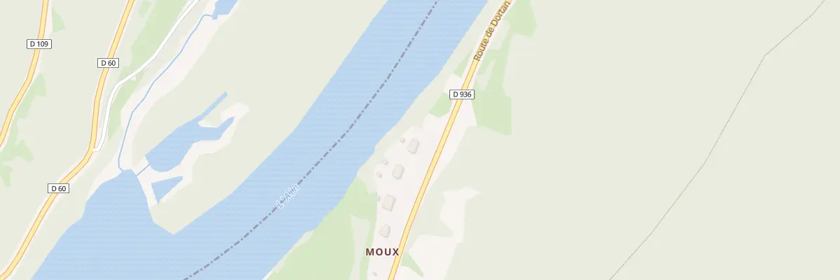 Plan du 5074 Moux à Matafelon-Granges