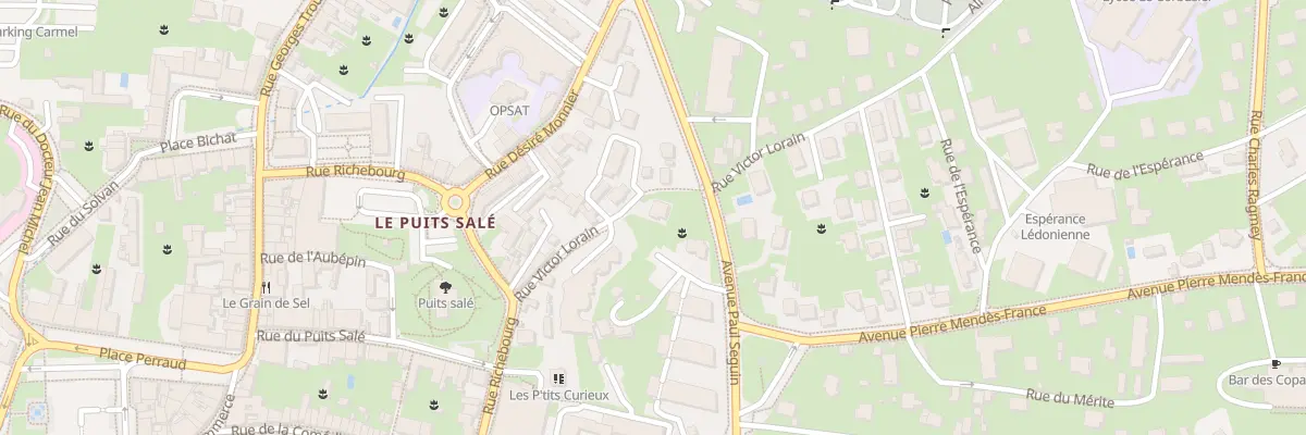 Plan du 110 Rue Victor Lorain à Lons-le-Saunier