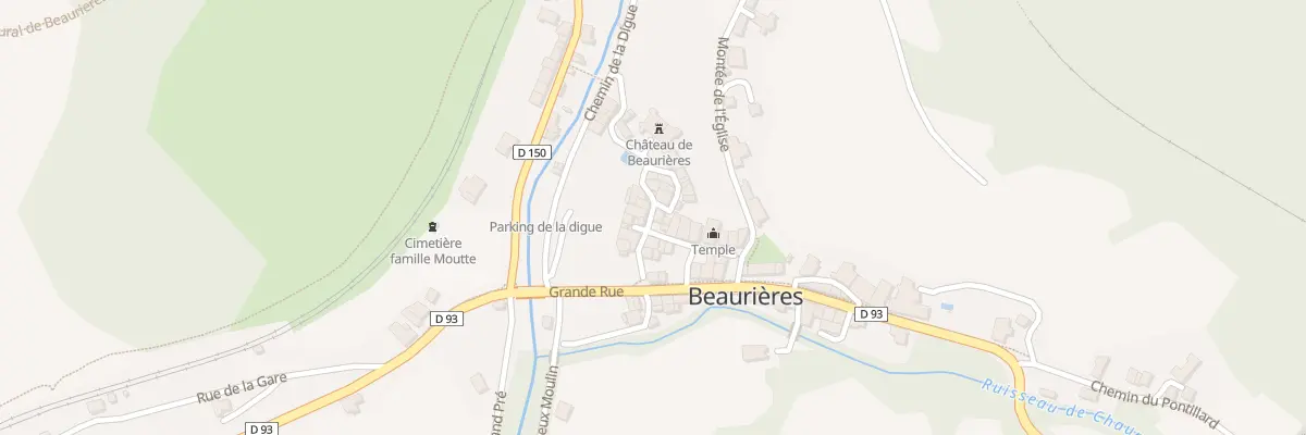 Plan du 5057 Le Village à Beaurières