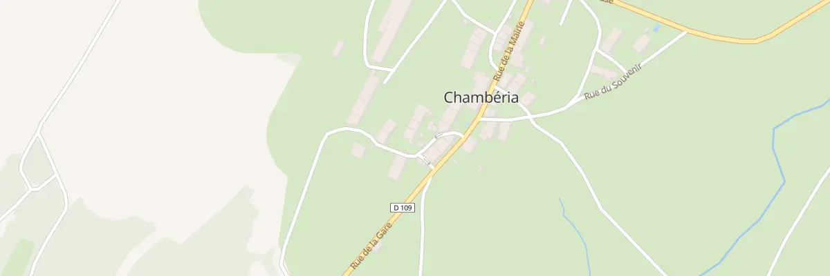 Plan du 12 Che du Larret à Chambéria