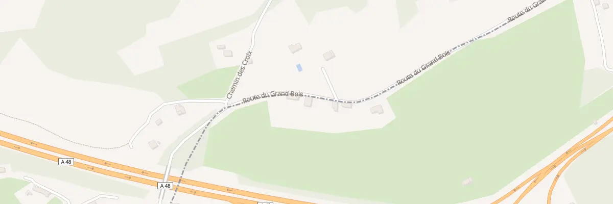 Plan du 14 Rte du Grand Bois à Moirans
