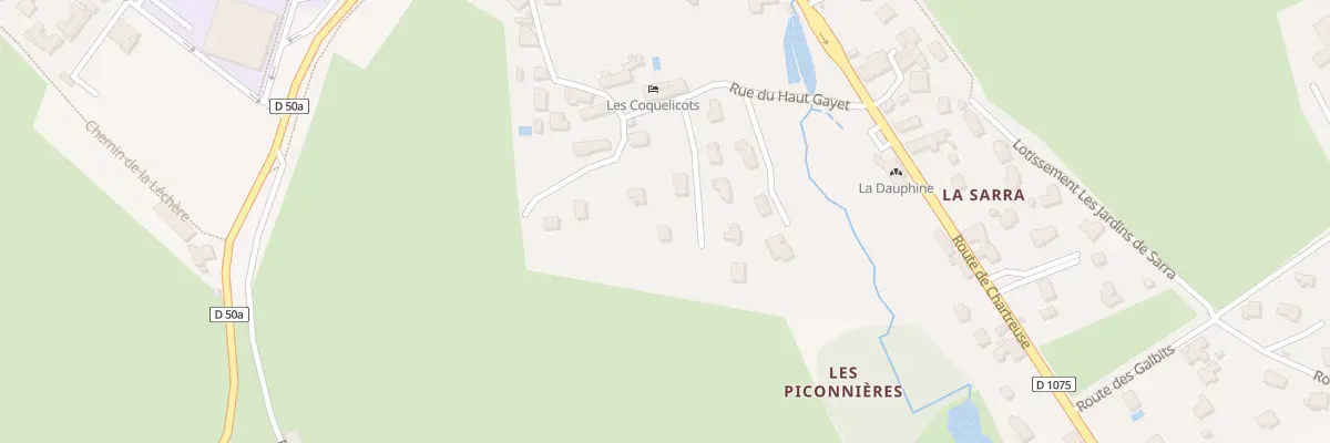 Plan du 27 Imp des Pelettes à Chirens