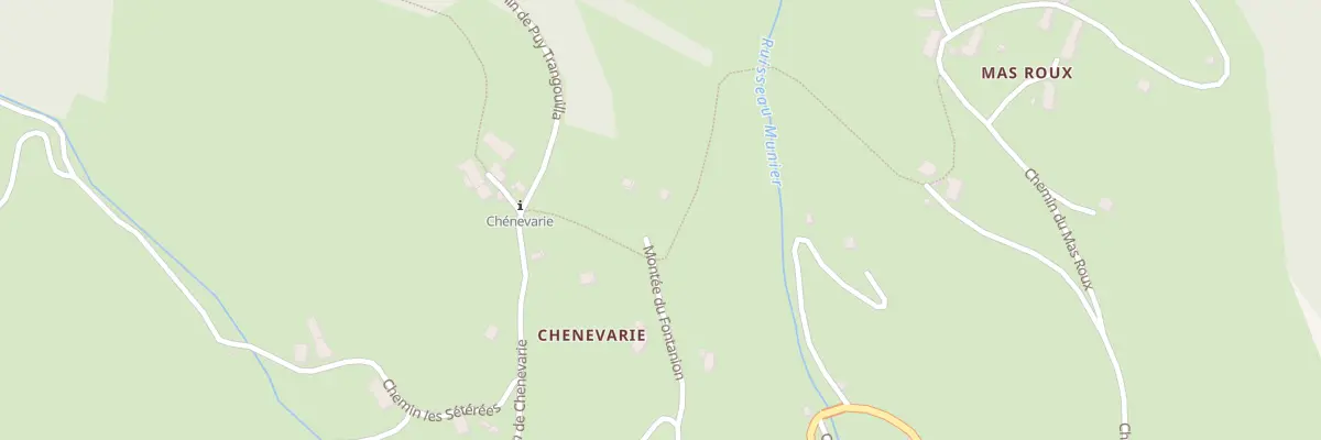 Plan du 132 Mte du Fontanion à Château-Bernard