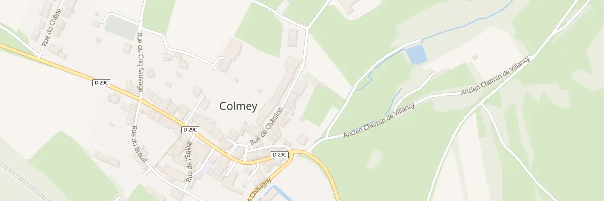 Plan du 18 Rue de Chatillon à Colmey