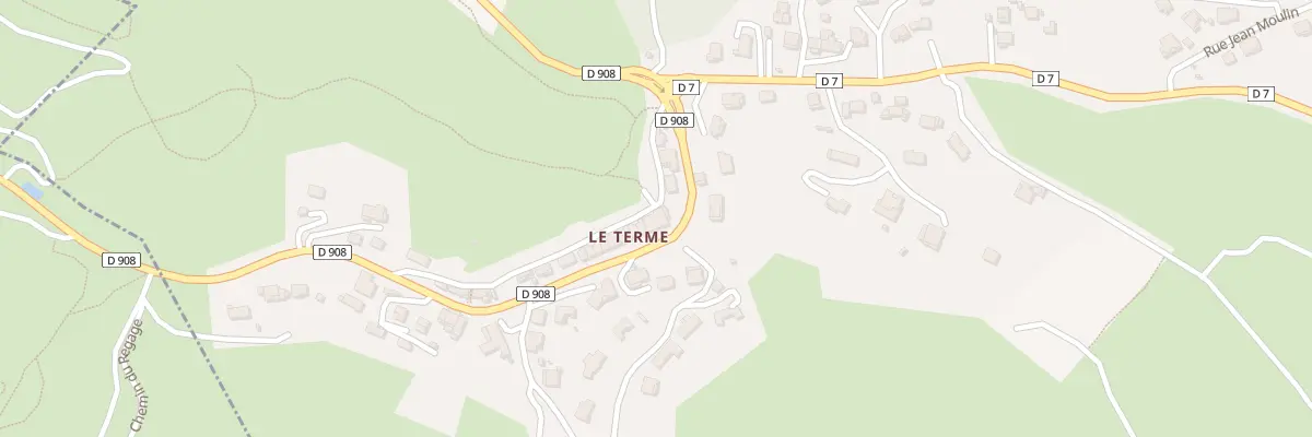 Plan du 5564 Le Terme à Peypin