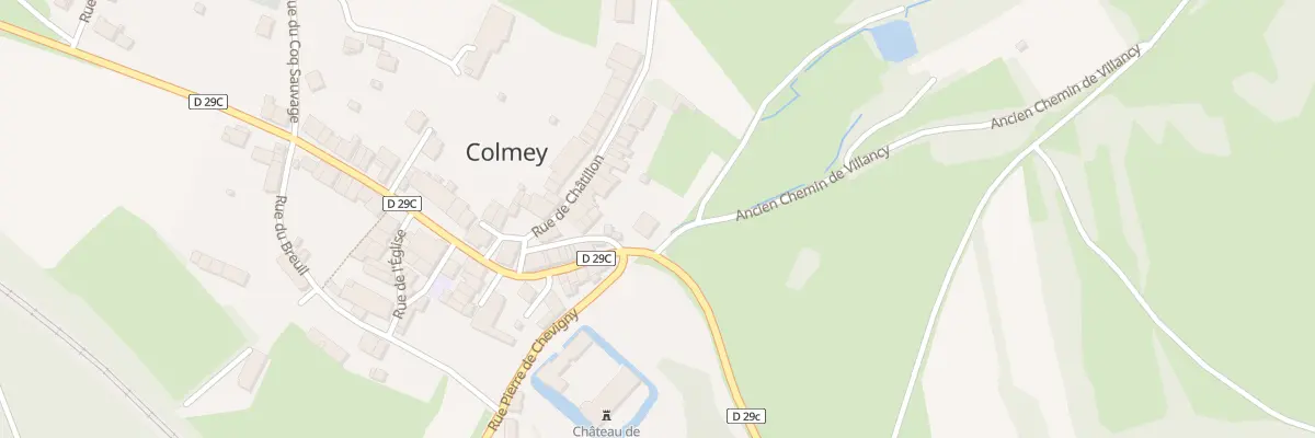 Plan du 2 Av d’Antioche à Colmey