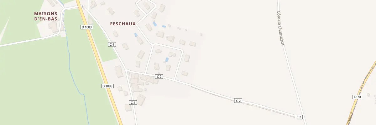 Plan du 317 Rue de la Blondelle à Villeneuve-sous-Pymont