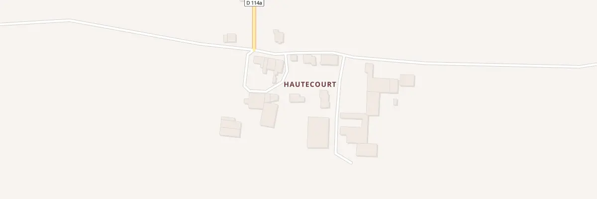 Plan du 2 Pl de la Mairie à Abaucourt-Hautecourt