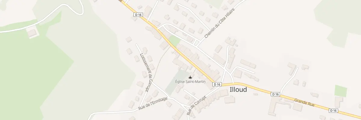 Plan du 25 Gr Grande Rue à Illoud