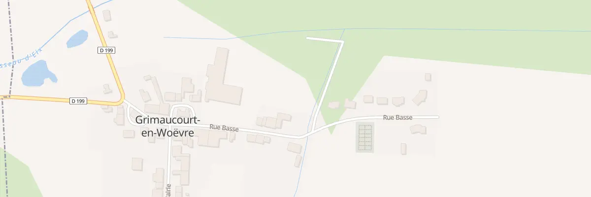 Plan du 11 Rue Basse à Grimaucourt-en-Woëvre
