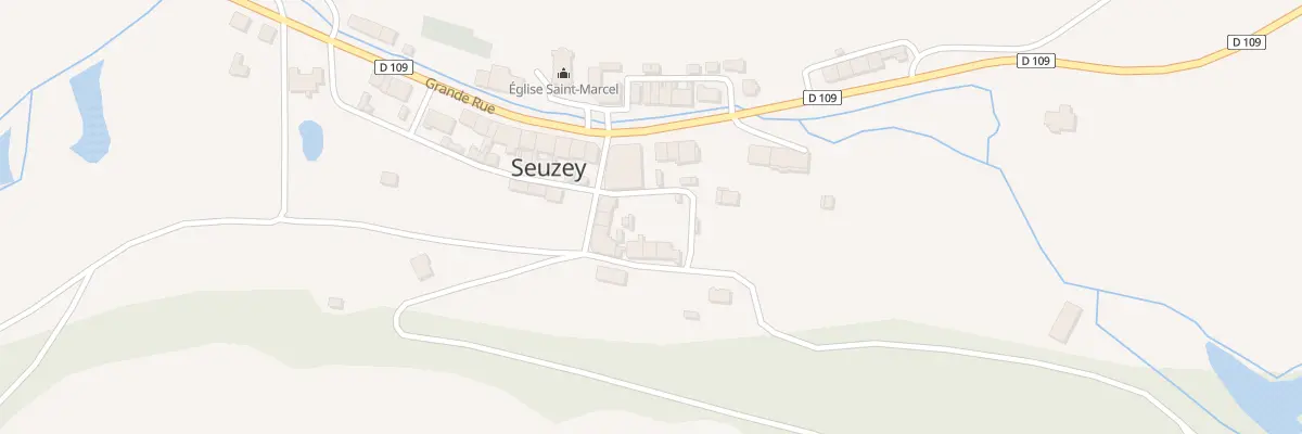 Plan du 9 Vc La Ruelle à Seuzey