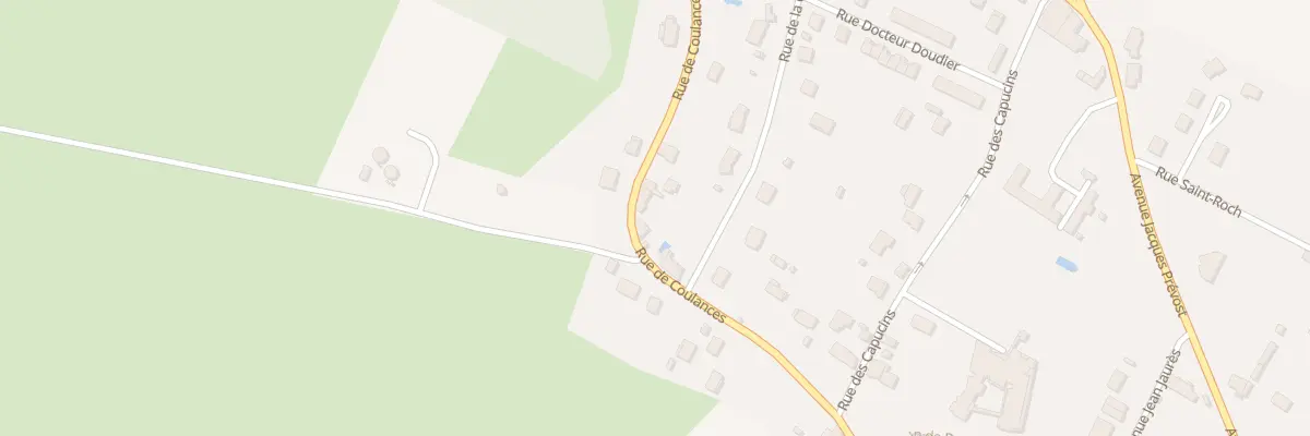 Plan du 4 Rue de Coulances à Pesmes