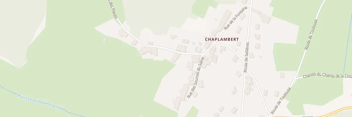 Plan du 55 Rue du Bois des Pièces à Mantry
