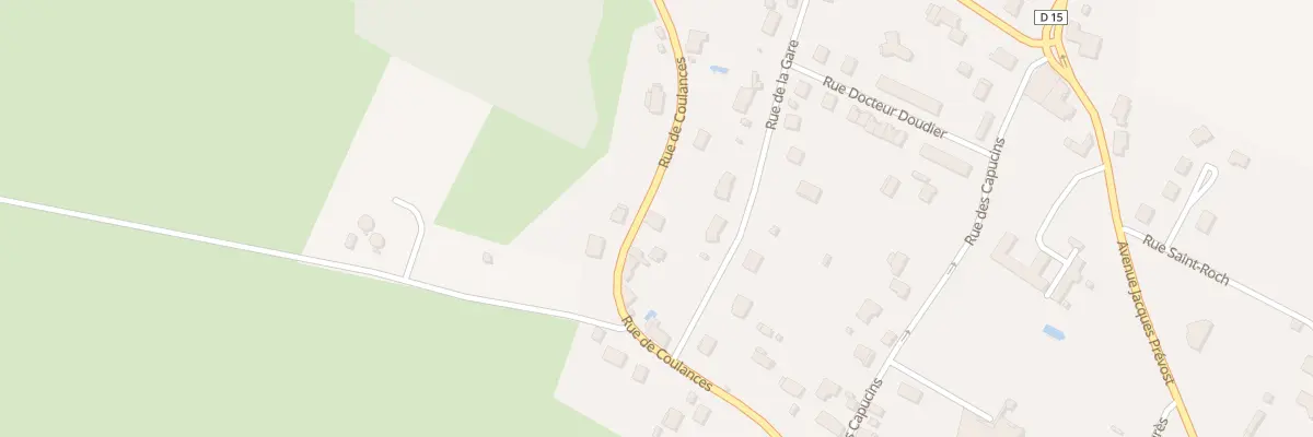 Plan du 8 Rue de Coulances à Pesmes