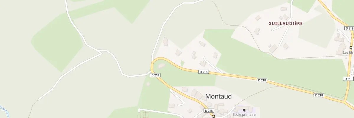 Plan du 303 Rte de Saint-quentin à Montaud