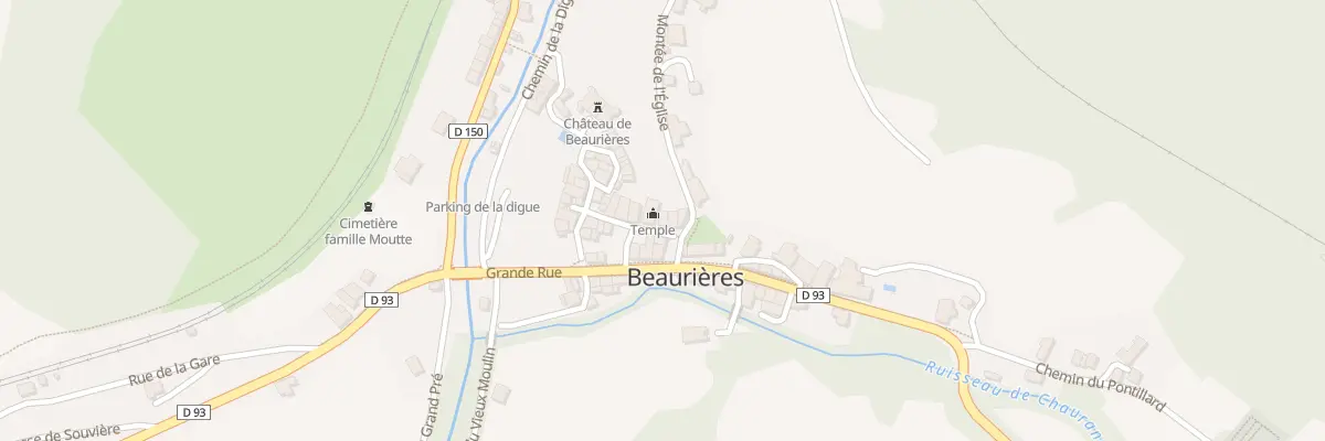 Plan du 5064 Le Village à Beaurières