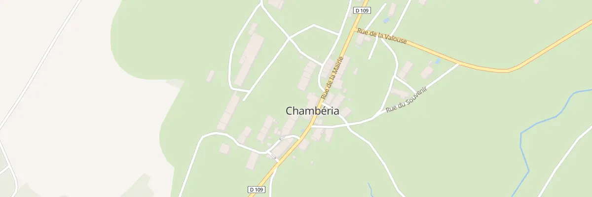Plan du 3 Rue de la Mairie à Chambéria