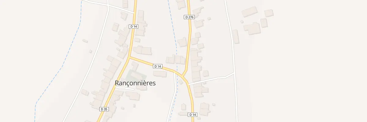 Plan du 9 Rue du Four à Rançonnières