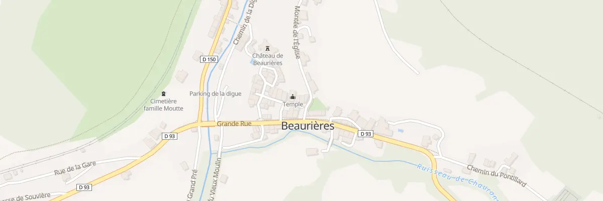 Plan du 5065 Le Village à Beaurières