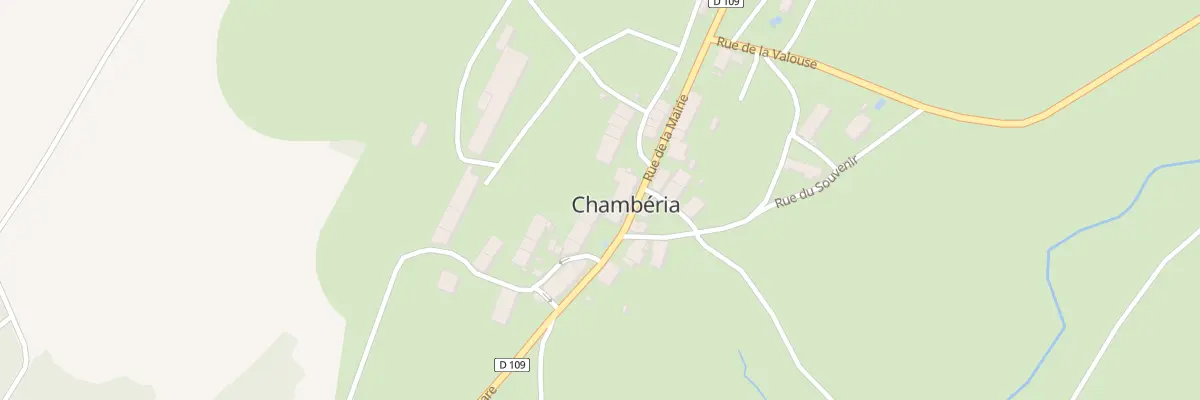 Plan du 1 Rue de la Mairie à Chambéria