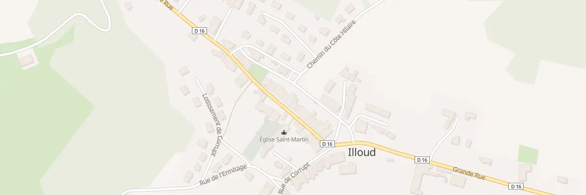 Plan du 22 Gr Grande Rue à Illoud