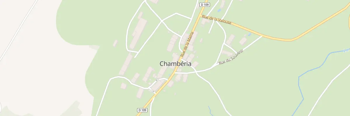 Plan du 5 Rue de la Mairie à Chambéria