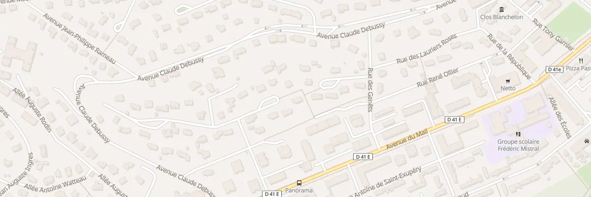 Plan du 25 All des Tamaris à Carnoux-en-Provence