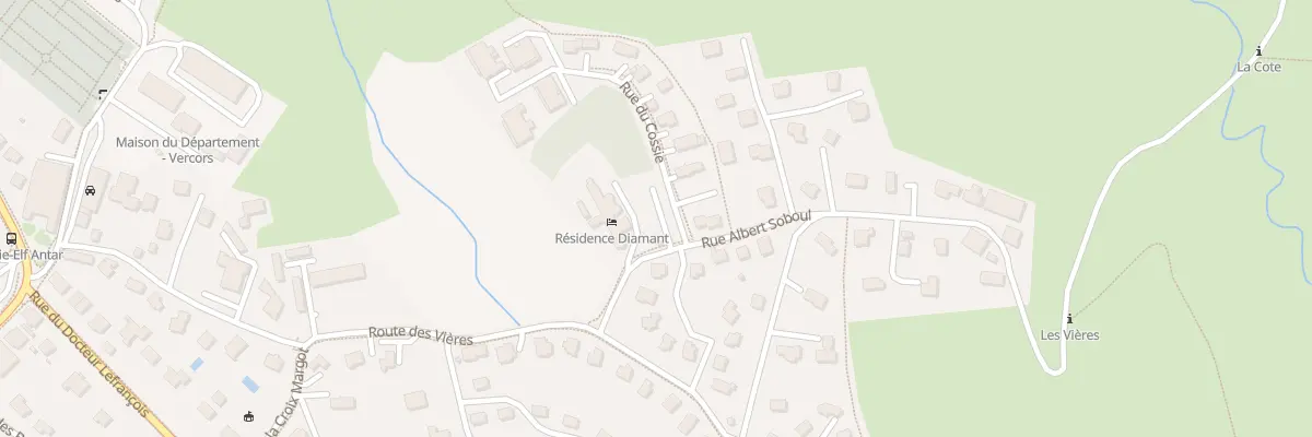Plan du 6152 Rue Albert Soboul à Villard-de-Lans